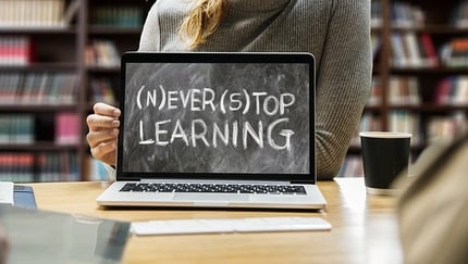 promote employee wellbeing at workplace - continuous learning