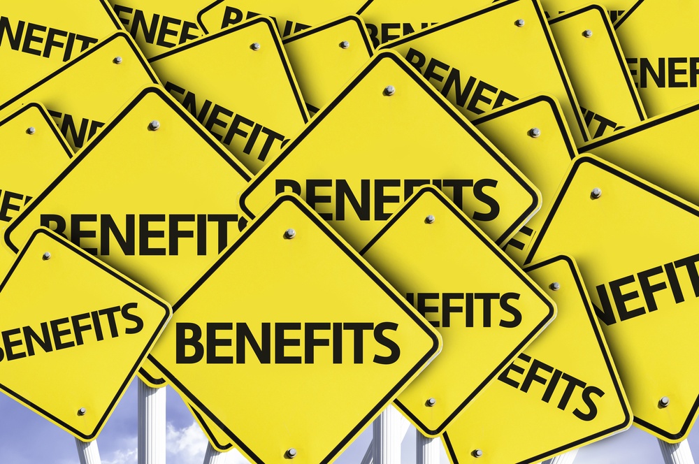 Benefits written on multiple road sign.jpeg
